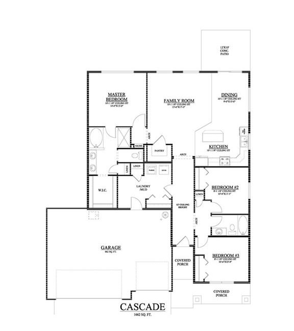 7707 E Saphire floor plan